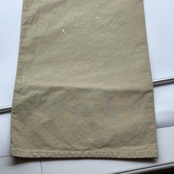 Hudson Luca Wide Leg Carpenter Size 42 Beige Paint Splatter Baggy Work Jeans NWT - Picture 13 of 16